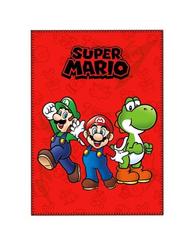 POLAR BLANKET SUPER MARIO BROS