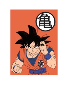 POLAR BLANKET GOKU DRAGON BALL