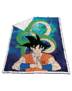 MANTA CORALINA SHERPA DRAGON BALL Z