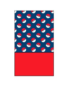 POKEBALL POKEMON CORAL NECKWEAR