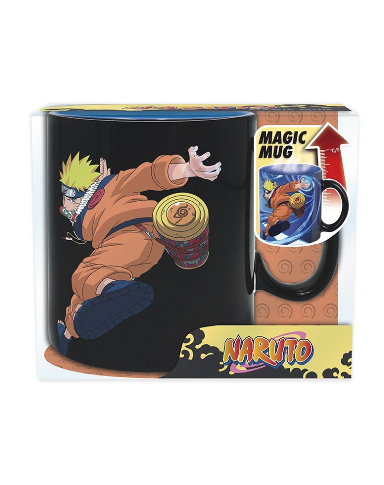 TAZA CAMBIO DE COLOR 460ML - NARUTO Y SASUKE Vista 4