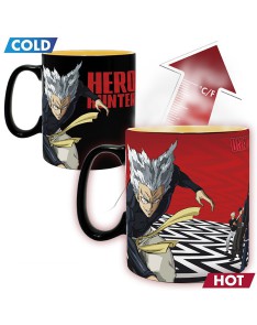 ONE PUNCH MAN - Mug Heat Change - 460 ml - Saitama & Garou - box  Vista 2