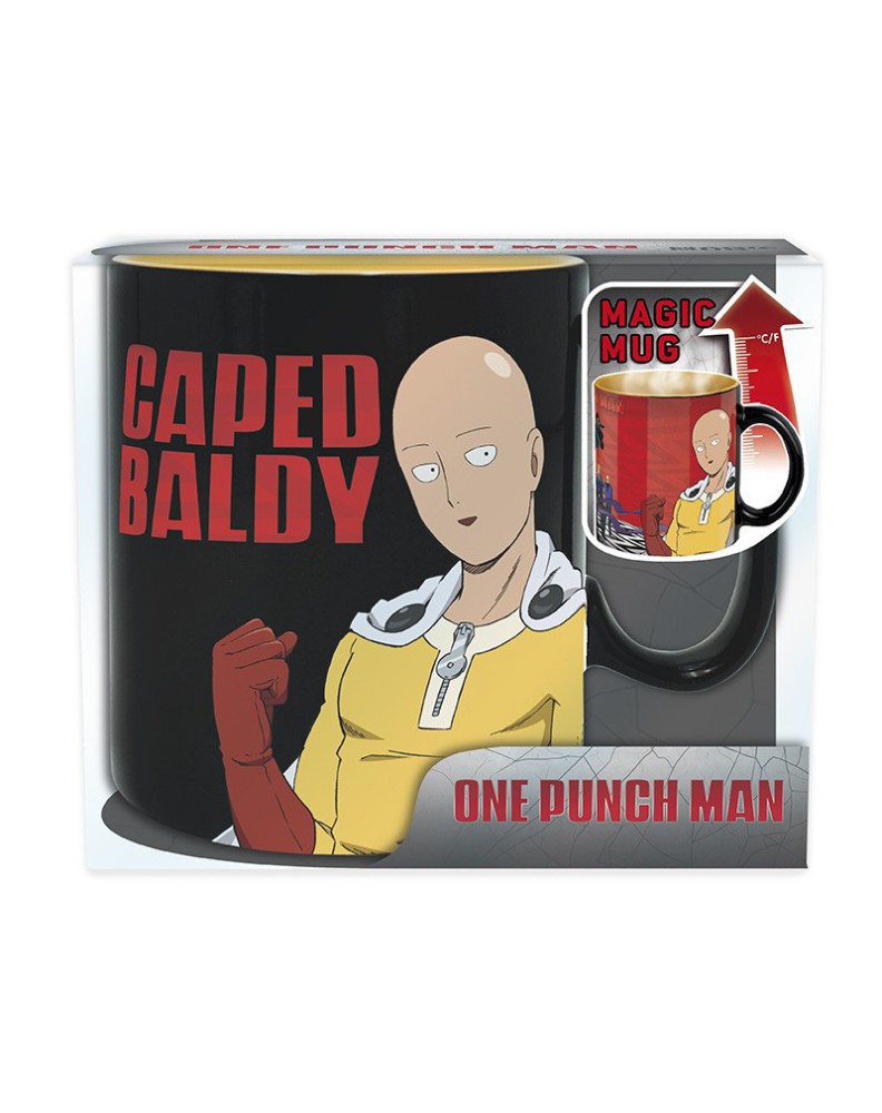 ONE PUNCH MAN - Mug Heat Change - 460 ml - Saitama & Garou - box  View 4