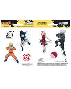 NARUTO - Stickers - 16x11cm/ 2 sheets - Team 7 X5 