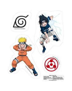 PEGATINAS 16X11 CM - 2 HOJAS - NARUTO TEAM 7