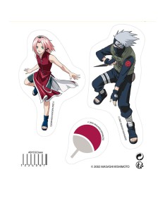 NARUTO - Stickers - 16x11cm/ 2 sheets - Team 7 X5  View 3