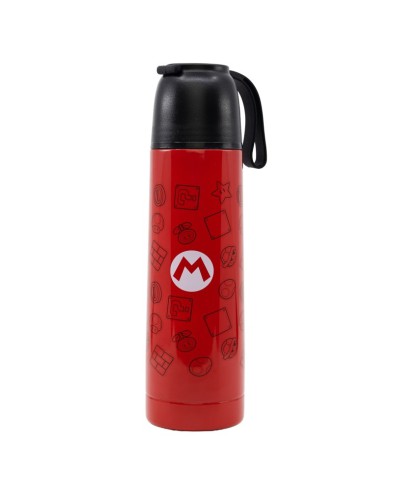 STAINLESS STEEL THERMOS 495 ML SUPER MARIO