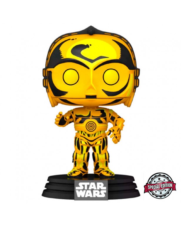 FUNKO POP-STAR WARS-RETRO SERIE-C-3PO EXCLUSIVE FUNKO POP-STAR WARS-RETRO SERIE-C-3PO EXCLUSIVE