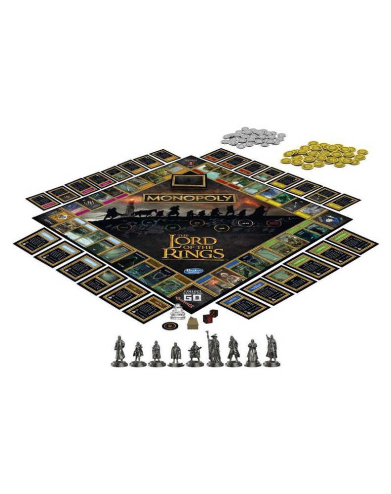 JUEGO MONOPOLY EL SEÑOR DE LOS ANILLOS ESPAÑOL Vista 2