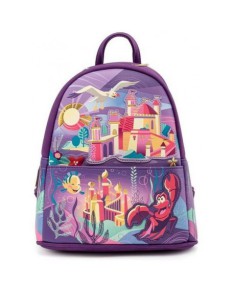 MINI BACKPACK THE LITTLE MERMAID CASTLE