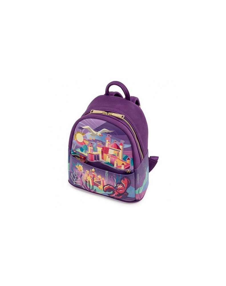 MINI BACKPACK THE LITTLE MERMAID CASTLE Vista 2