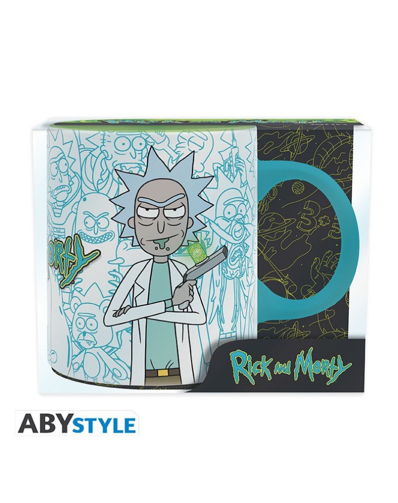 RICK AND MORTY - MUG - 320 ML - ALL RICKS AND MORTYS - BOX View 3