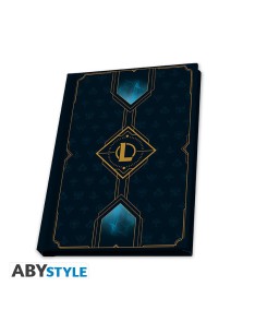 LEAGUE OF LEGENDS - PCK XXL GLASS + PIN + NOTEBOOK "HEXTECH LOGO" Vista 4