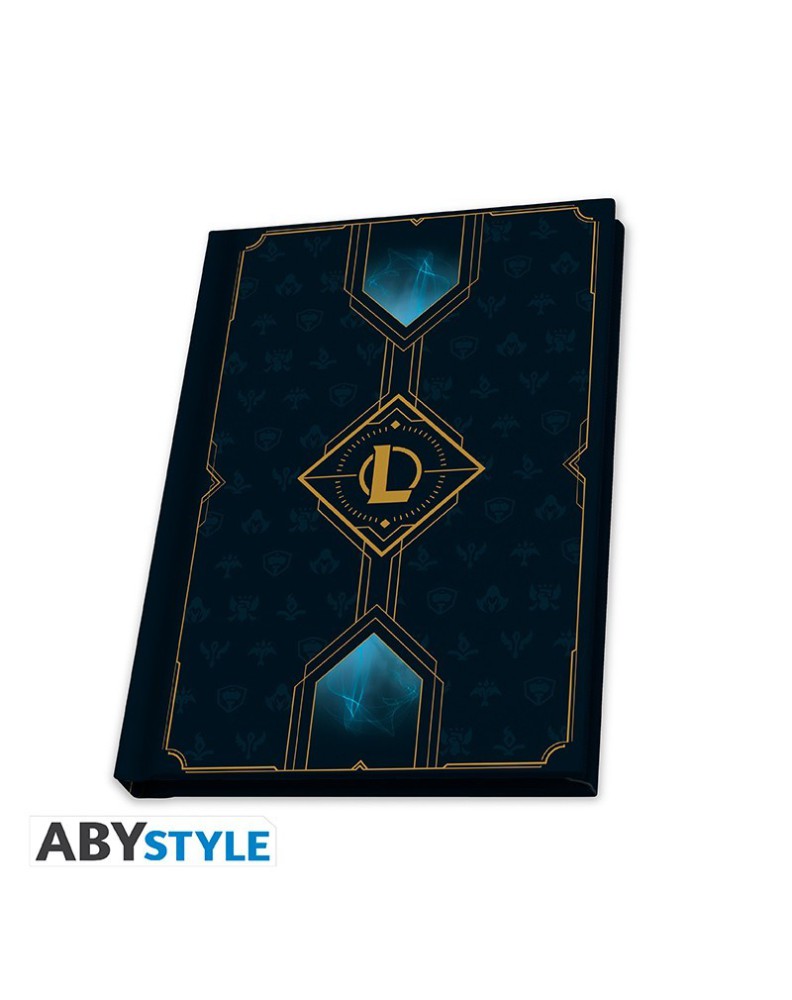 LEAGUE OF LEGENDS - PCK XXL GLASS + PIN + NOTEBOOK "HEXTECH LOGO" View 4