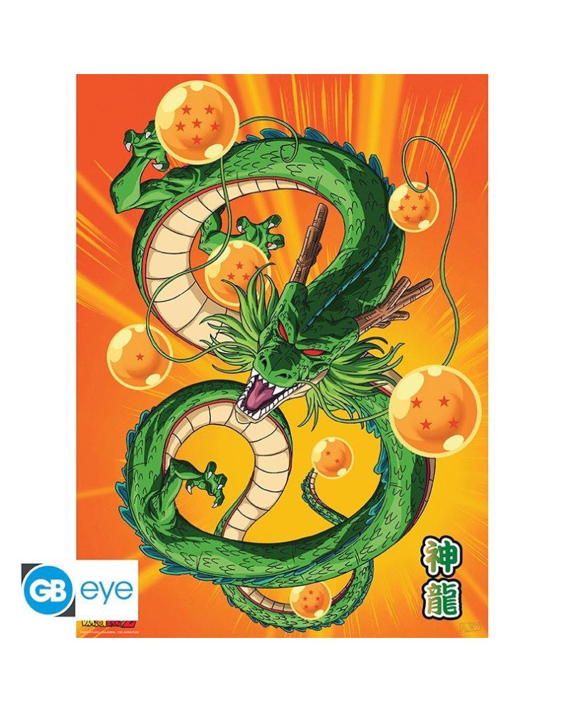 DRAGON BALL - SET 2 CHIBI POSTERS - GOKU & SHENRON (52X38)  Vista 2