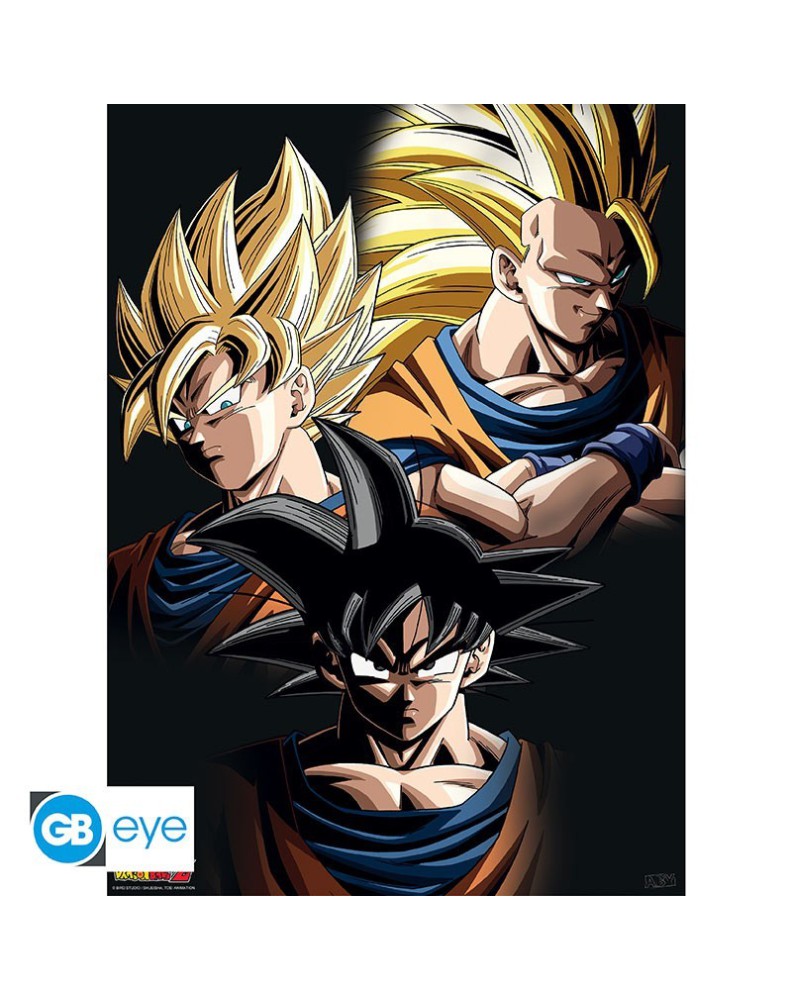 DRAGON BALL - SET 2 CHIBI POSTERS - GOKU & SHENRON (52X38)  View 3