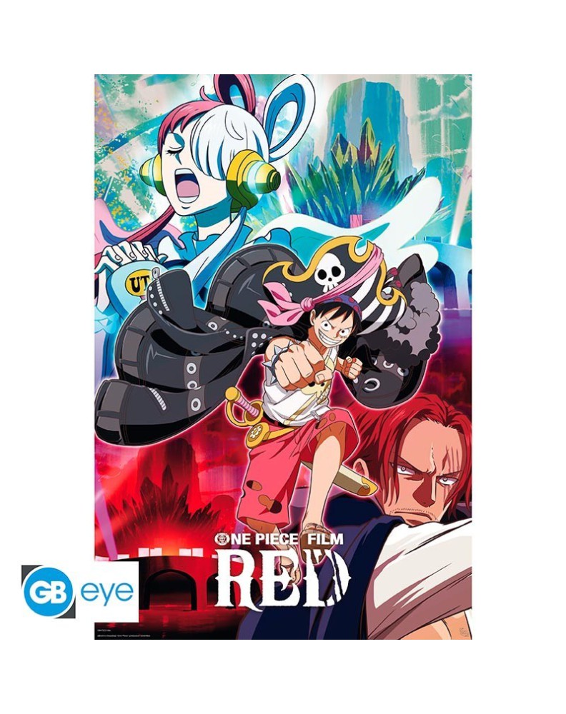 ONE PIECE: ROJO - PÓSTER «CARTEL DE PELÍCULA» (91.5X61)
