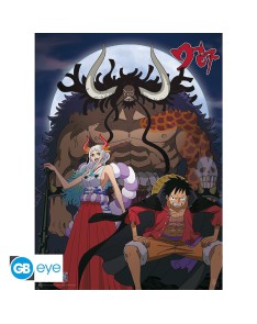 ONE PIECE - POSTER «LUFFY & YAMATO VS KAIDO» (52X38)