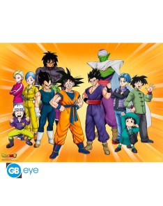 DRAGON BALL HERO - PÓSTER "GRUPO DE GOKU" (52X38)