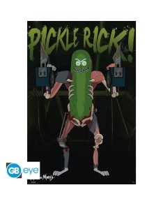 RICK Y MORTY - PÓSTER "PICKLE RICK" (91.5X61)