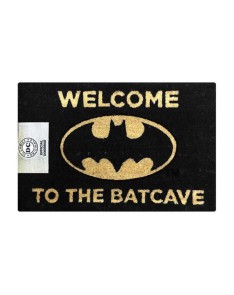 FELPUDO DC COMICS BATMAN WELCOME TO THE BAT CAVE