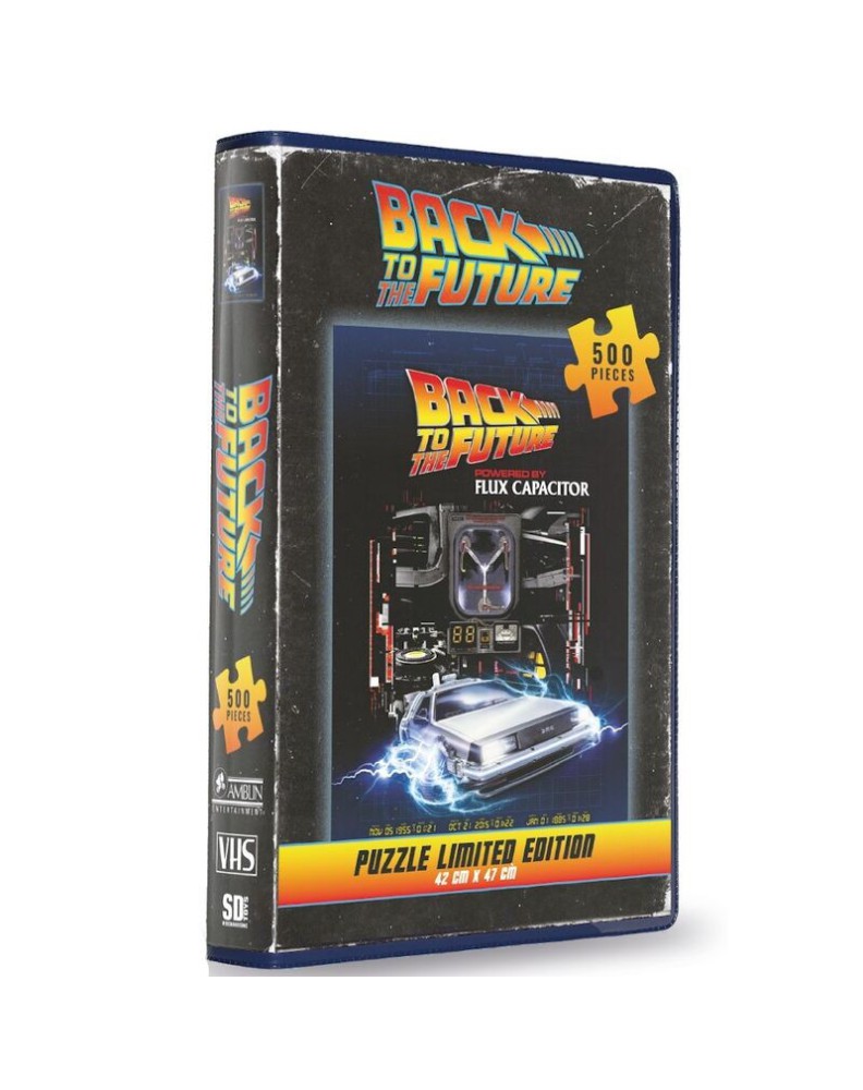 PUZZLE 500 PIECES VHS BACK TO THE FUTURE LIMITED EDITION.