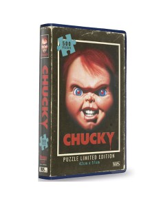 PUZZLE 500 PIEZAS VHS CHUCKY EDICIÓN LIMITADA.