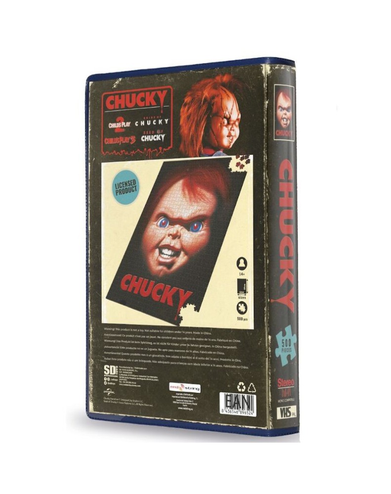 PUZZLE 500 PIECES VHS CHUCKY LIMITED EDITION. Vista 2