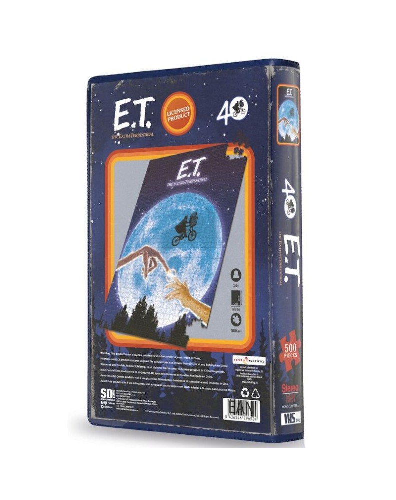 PUZZLE 500 PIECES VHS E.T. LIMITED EDITION. Vista 2
