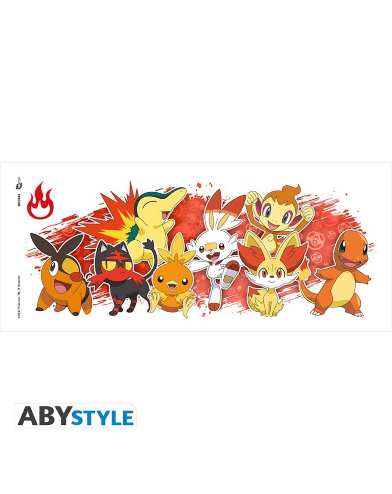 Taza de Pokémon: Iniciales de tipo fuego por sólo 11,99€