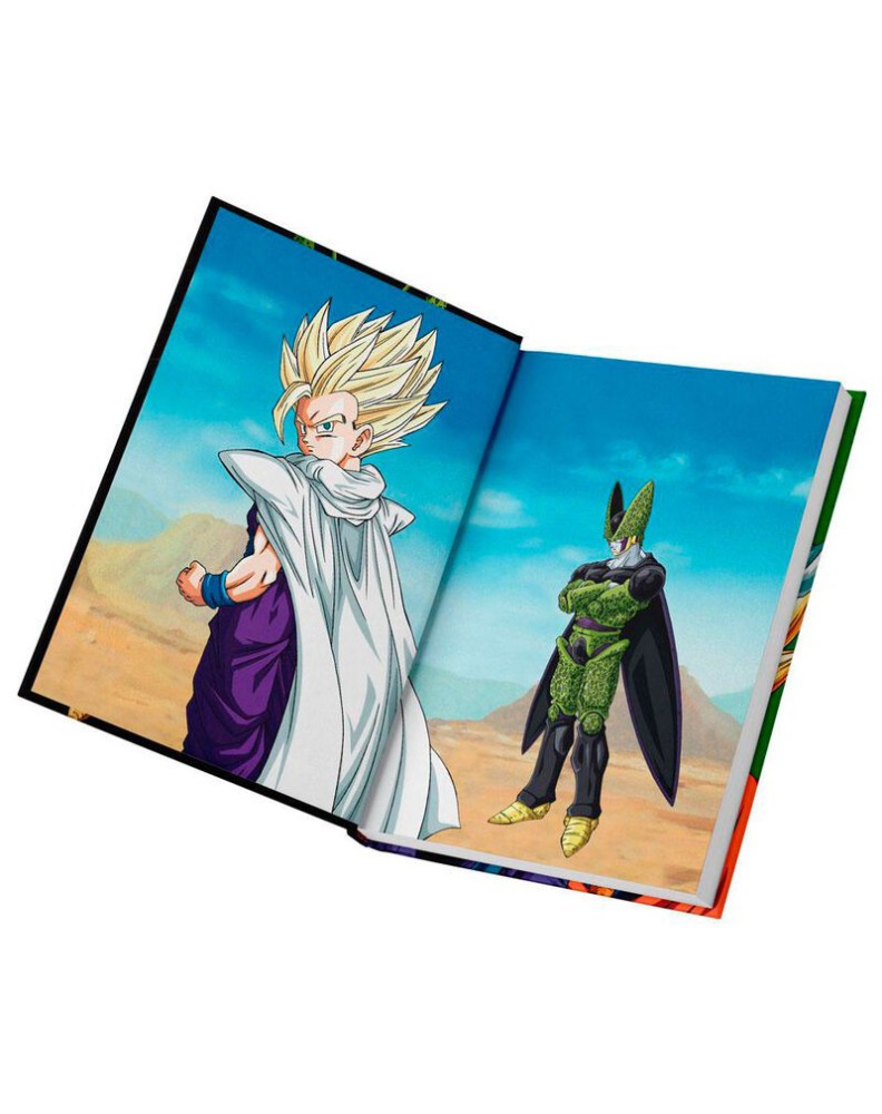 LIBRETA CON LUZ BATALLA FINAL CELL DRAGON BALL Z Vista 3