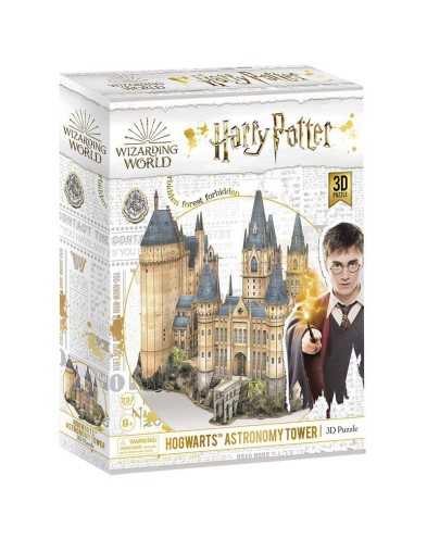PUZZLE 3D TORRE DE ASTRONOMIA HOGWARTS-HARRY POTTER Vista 3