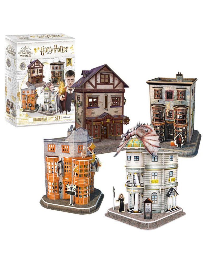 3D PUZZLE SET DIAGON ALLEY-HARRY POTTER