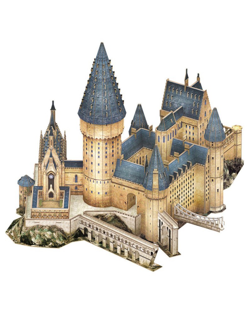 PUZZLE 3D GRAN SALON DE HOGWARTS-HARRY POTTER Vista 2