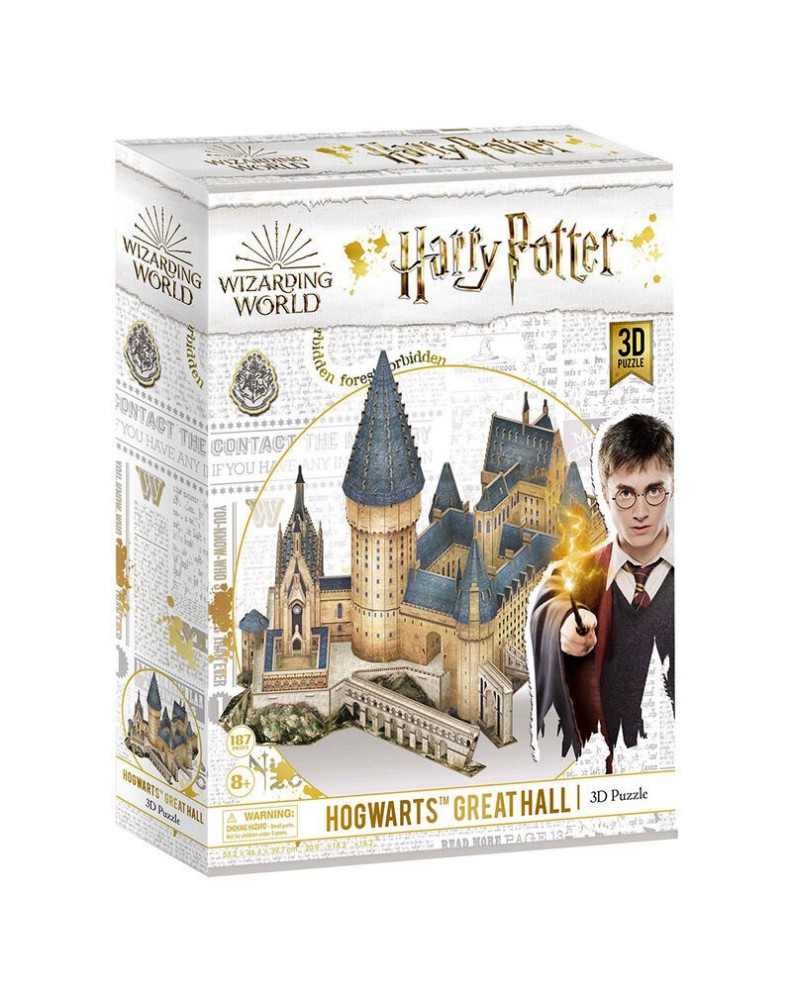 PUZZLE 3D GRAN SALON DE HOGWARTS-HARRY POTTER Vista 3