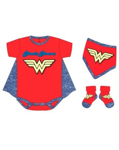 PACK REGALO 4 PIEZAS WONDER WOMAN