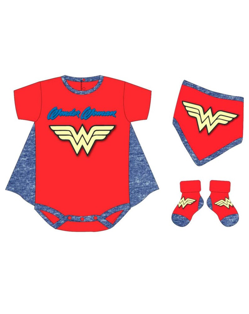 GIFT PACK 4 PIECES WONDER WOMAN