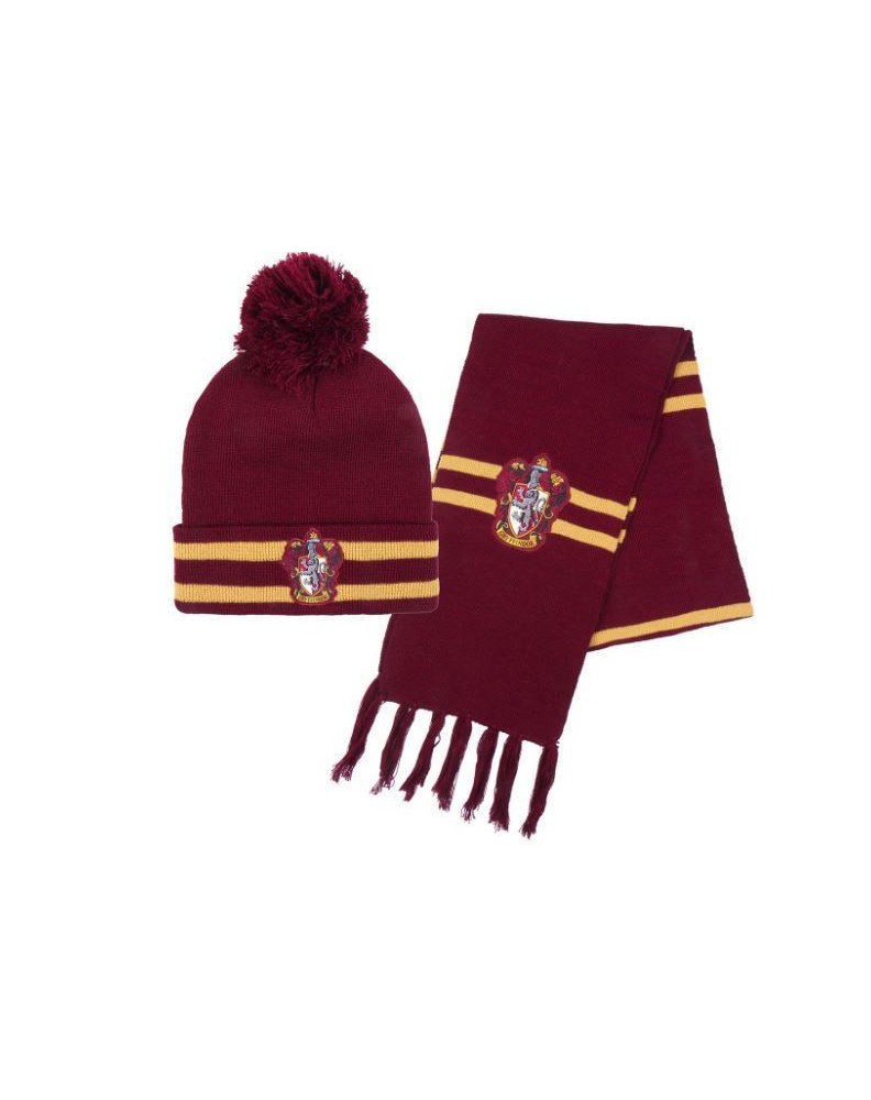 CONJUNTO 2 PIEZAS BUFANDA HARRY POTTER GRYFFINDOR