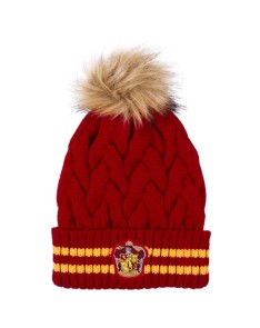 GORRO TRICOT POMPOM HARRY POTTER GRYFFINDOR