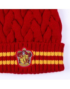 GORRO TRICOT POMPOM HARRY POTTER GRYFFINDOR