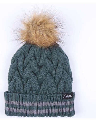 GORRO TRICOT POMPOM HARRY POTTER SLYTHERIN Vista 2