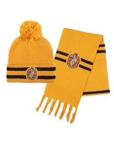 CONJUNTO 2 PIEZAS BUFANDA HARRY POTTER HUFFLEPUFF