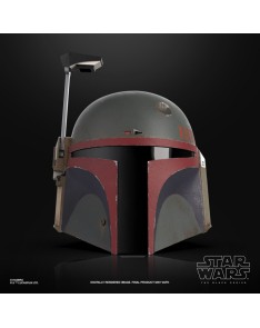 ELECTRONIC REPLICA BOBA FETT REINFORCED HELMET 1:1 - HASBRO - THE BLACK SERIES  Vista 2