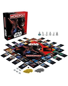 JUEGO MESA MONOPOLY STAR WARS DARK SIDE Vista 2