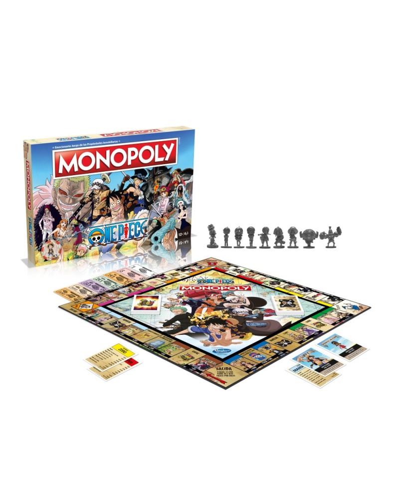 JUEGO MESA MONOPOLY ONE PIECE Vista 2