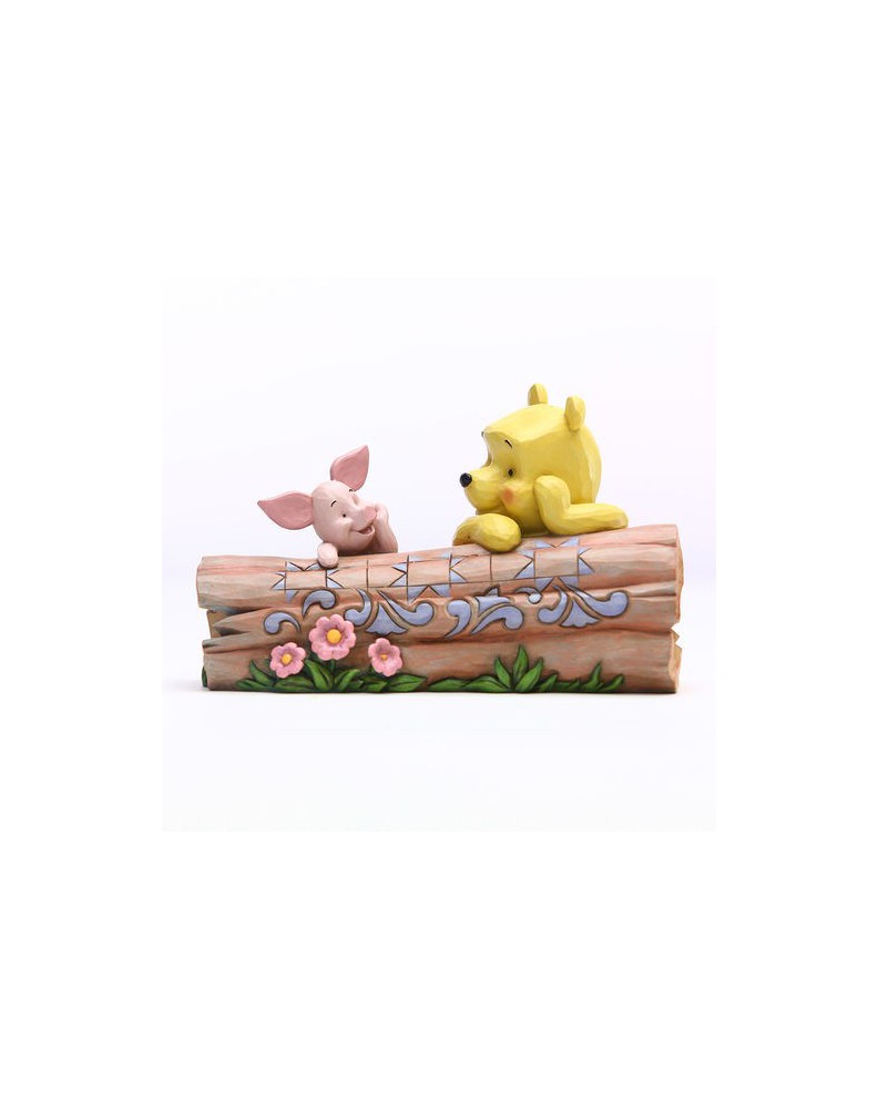 DISNEY WINNIE AND PIGLET FIGURE ON THE TRUNK
