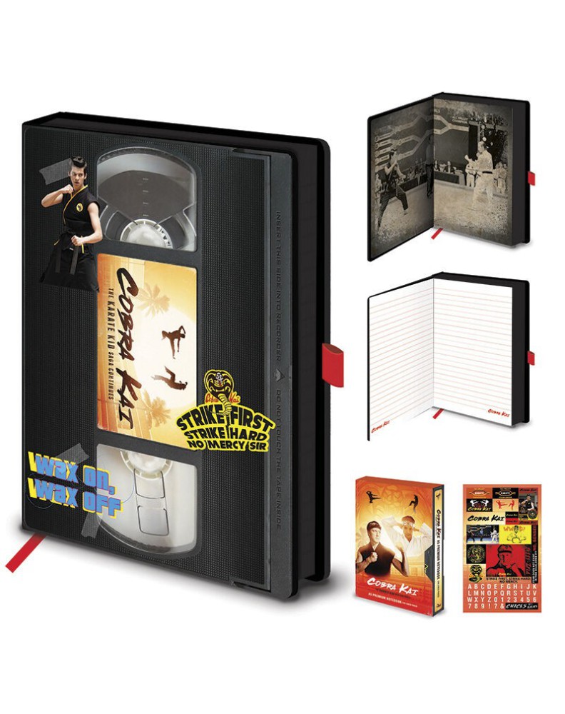 A5 PREMIUM VHS COBRA KAI NOTEBOOK