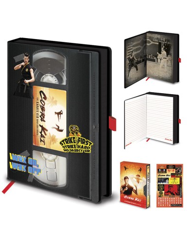 A5 PREMIUM VHS COBRA KAI NOTEBOOK