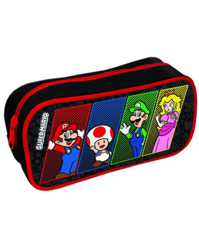 SCHOOL CASE SUPER MA RIO 4 COLORS