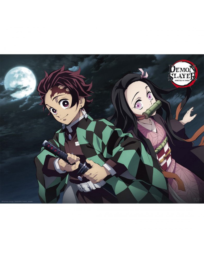 DEMON SLAYER - Poster -Tanjiro & Nezuko- (52x38)